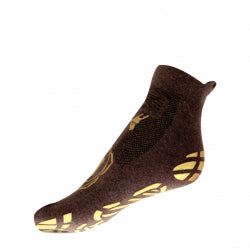 CHAUSSETTES YOGA MARRON/OR R-EVENGE - L-Leaderfit’ Equipement-Leaderfit’ Equipement